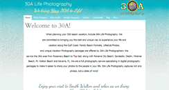 Desktop Screenshot of 30alifephotography.com